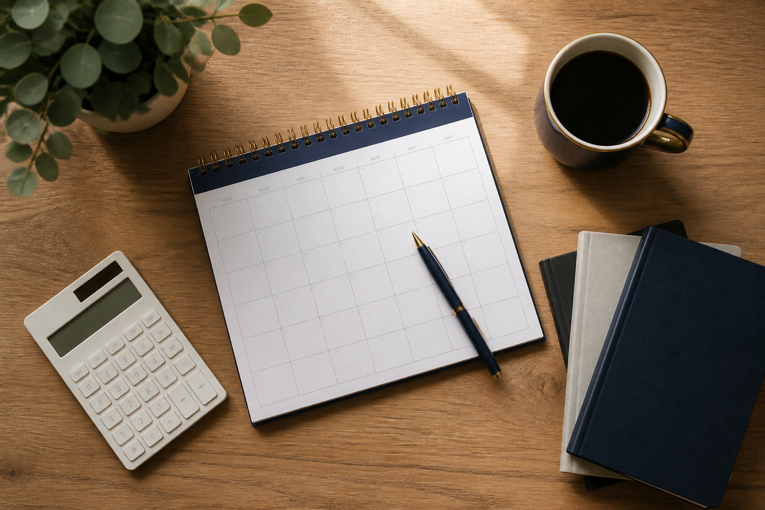 Organisation claire d’un planning d’étude et d’un budget mensuel.